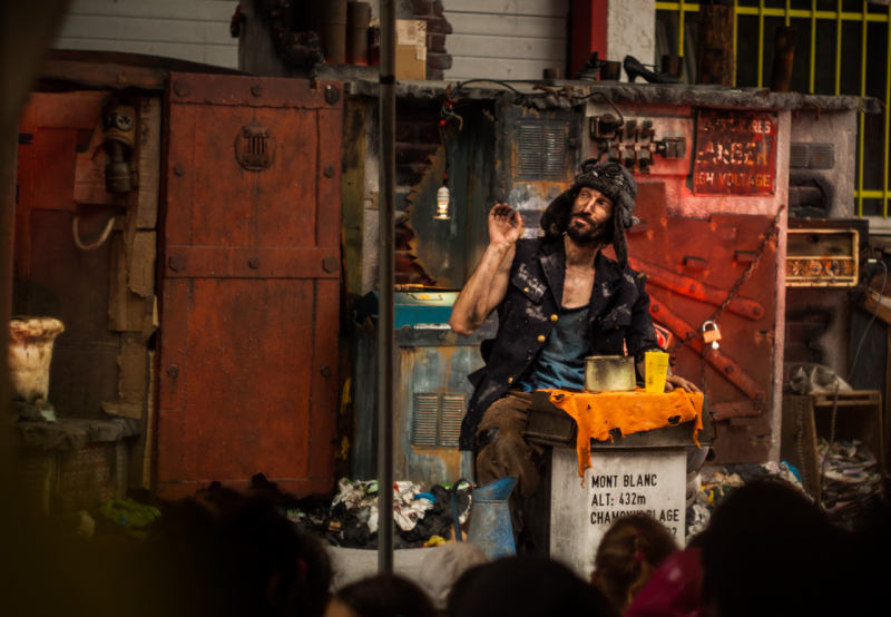Spectacle enfants sur l'environnement kapo bouffe bon.