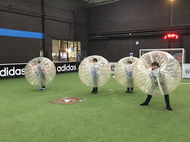 Anniversaire pour enfants Bubble Foot en val de marne
