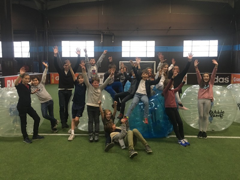 Anniversaire pour enfants Bubble Foot les yvelines