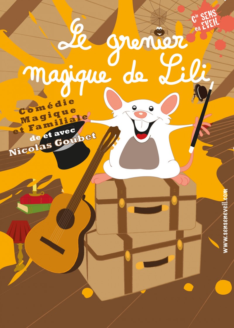 Festival Avignon, spectacle enfant : Le grenier magique de Lili.