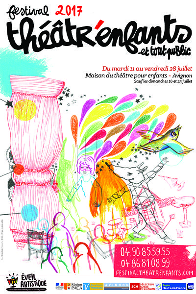 Spectacles enfants au festival d'Avignon, le Festival Théâtr'Enfants et tout public 2017