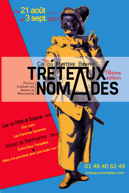 Festival Tréteaux Nomades 2017 affiche web bd treteaux nomades
