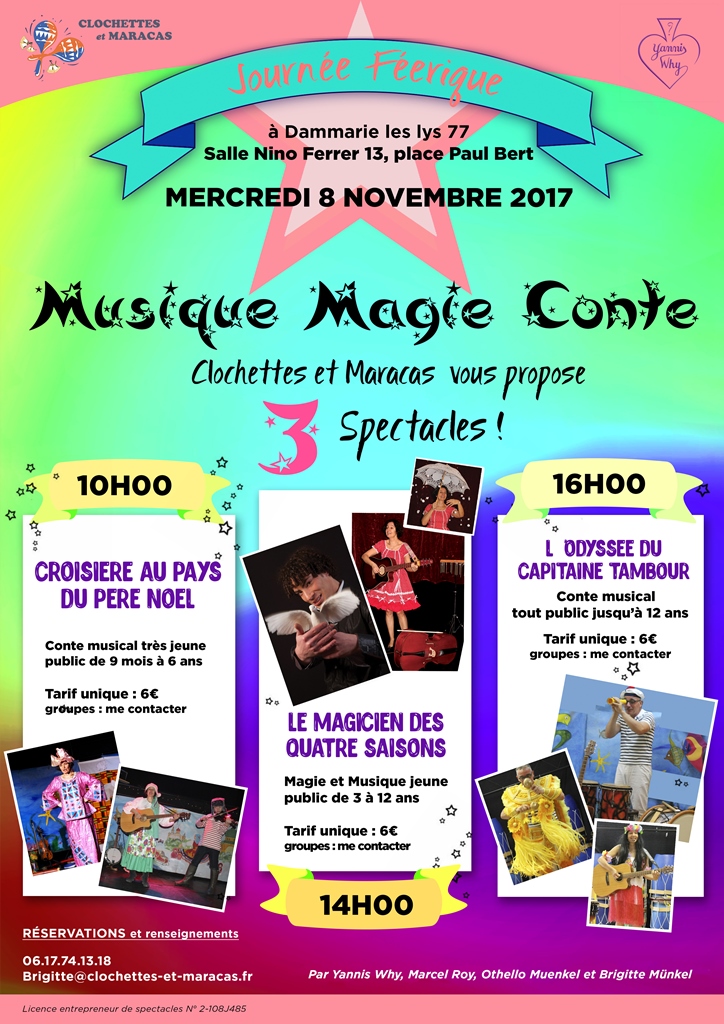 Journée féérique spectacles feeriques 2017