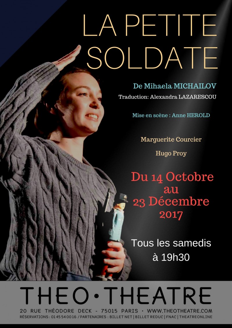 Spectacle pour enfants  La petite soldate à Paris.