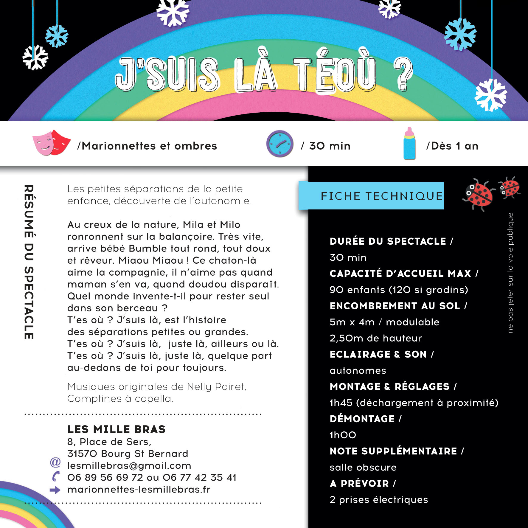 J'suis Là Téoù ? présentation du spectacle J'suis Là Téoù ? présentation du spectacle