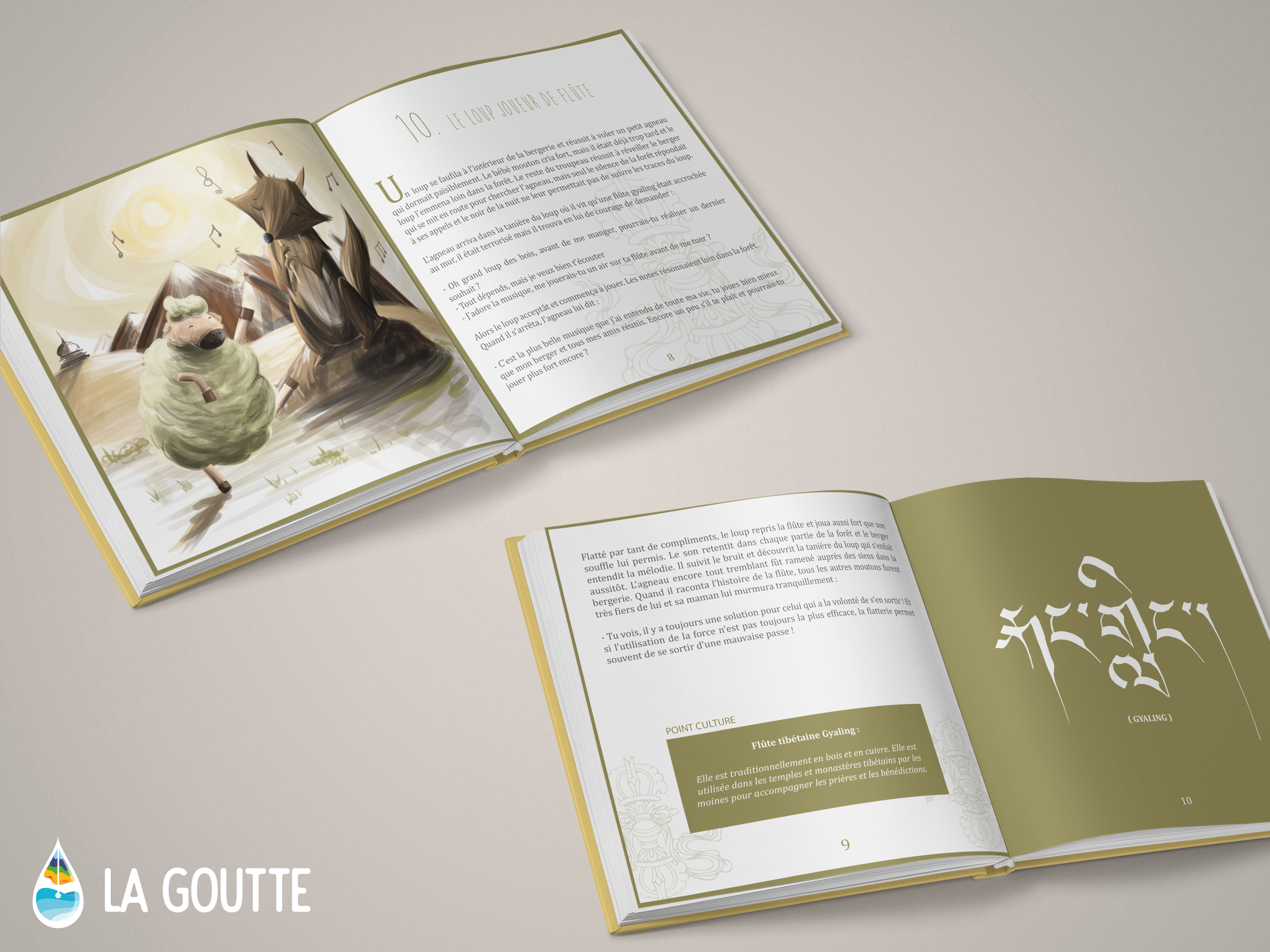 Trésors de Sagesse - Tibet - Livre spirituel pour enfant 