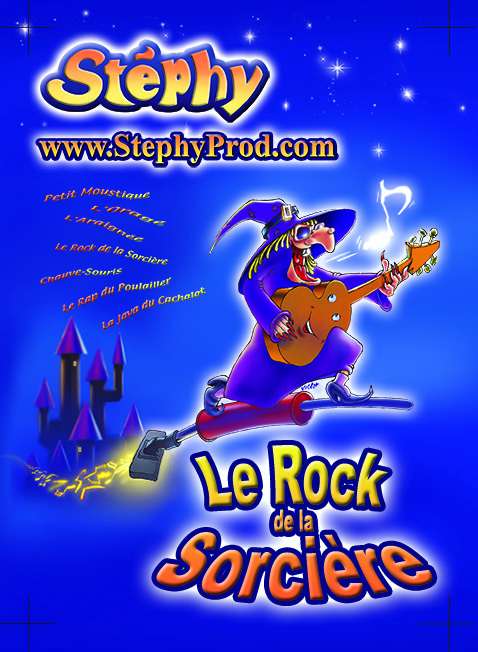Spectacle enfant gratuit - juin 2020 en Seine et Marne rock sorciere spectacle enfant