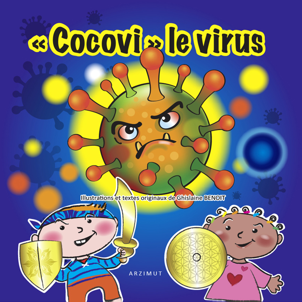 LIVRE ENFANTS COCOVI LE VIRUS
