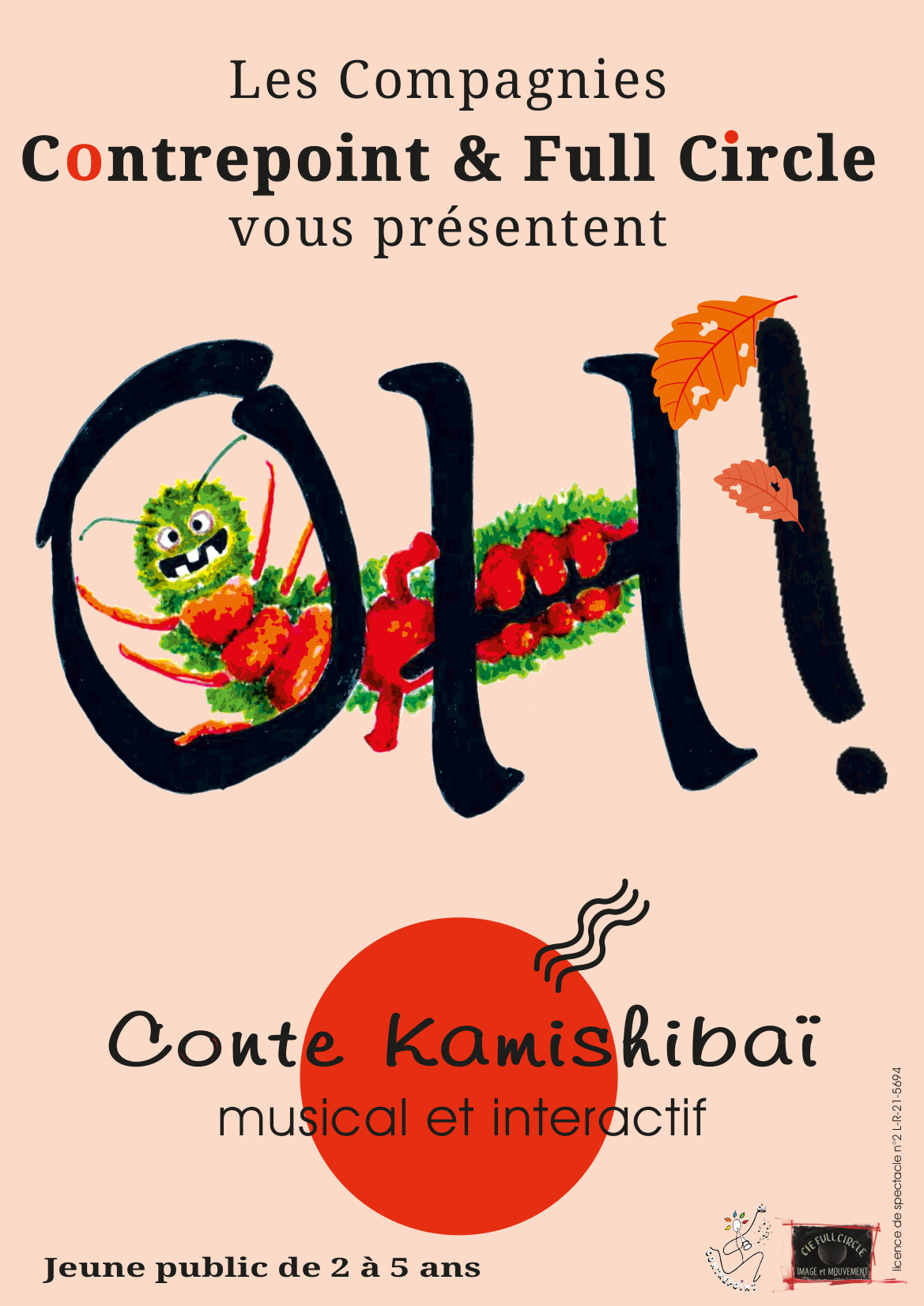 Oh ! Spectacle Kamishibaï musical et interactif. 2 à 5 ans 1 contrepoint 