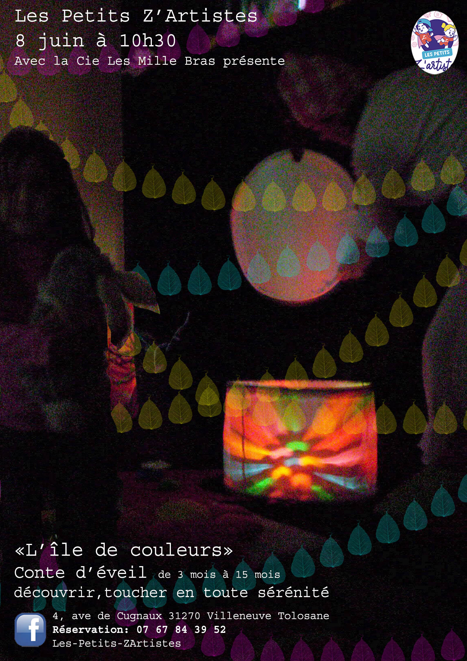 Conte d'éveil L'île de Couleurs 8 juin 22 aff l ile de couleurs1