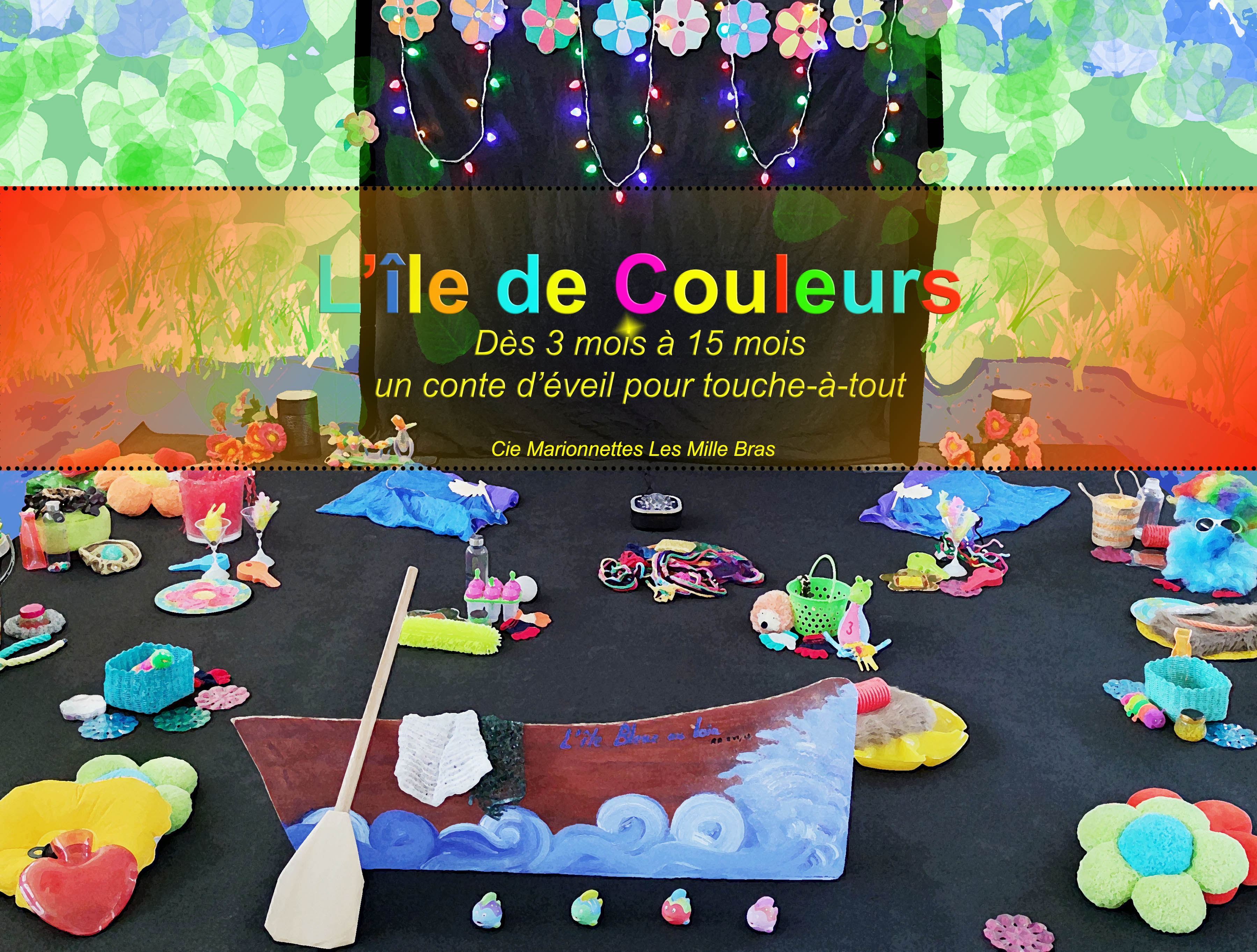 Conte d'éveil L'île de Couleurs 