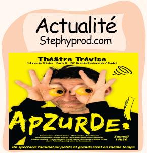 Actualité Cabaret familial APZURDE ! pour les enfants et les bébés.