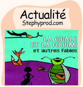 Actualité La Cigale et la Fourmi et autres Fables au festival d'Avignon pour les enfants et les bébés.