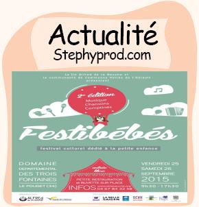 Actualité Festibébés, un festival pour les bébés pour les enfants et les bébés.