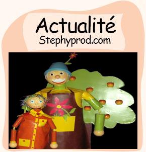 Actualité Jean-Petit chez son papi pour les enfants et les bébés.
