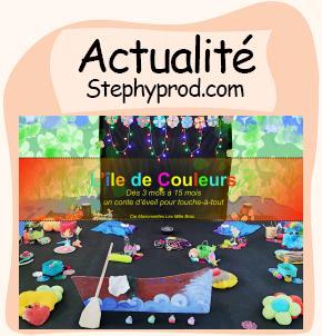 Actualité Conte d'éveil L'île de Couleurs pour les enfants et les bébés.