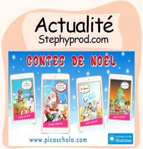 Actualité Contes de Noël, les contes musicaux pour enfants de Picaschola pour les enfants et les bébés.