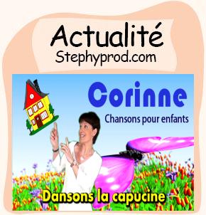 Actualité Dansons la capucine par Corinne pour les enfants et les bébés.