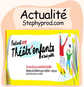 Actualité Festival Théâtr'Enfants 2019 pour les enfants et les bébés.