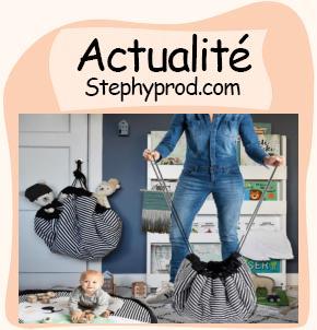 Actualité Jouez et rangez, un jeu d'enfant, le sac tapis jeu play and go pour les enfants et les bébés.