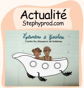 Actualité Le livre pour enfants Eglantine et Gaston contre les chasseurs de baleine pour les enfants et les bébés.