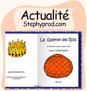 Actualité Recette Galette des Rois en vidéo pour les enfants et les bébés.