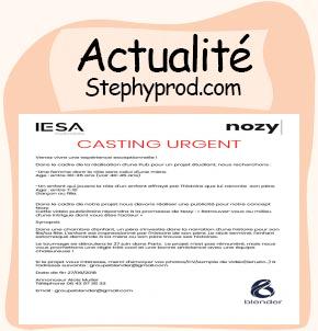Actualité Recrutement court métrage etudiant pour les enfants et les bébés.