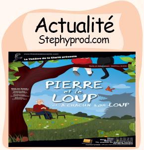 Actualité Spectacle enfant Pierre et le loup - A chacun son loup  pour les enfants et les bébés.