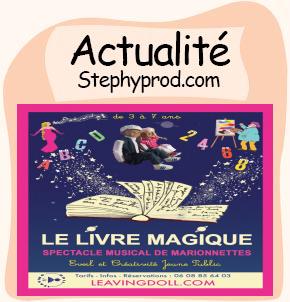 Actualité Spectacle d'Eveil et Créativité pour Jeune Public pour les enfants et les bébés.