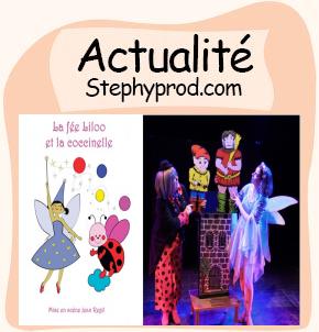 Actualité Spectacle jeune public La Fée Liloo et la Coccinelle pour les enfants et les bébés.