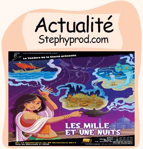 Actualité Spectacle jeune public Les Mille et une Nuits pour les enfants et les bébés.