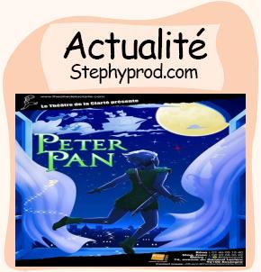 Actualité Spectacle Peter Pan pour les enfants et les bébés.