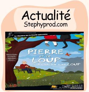 Actualité Spectacle Pierre et le Loup au Théâtre de la Clarté pour les enfants et les bébés.