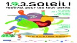 Festival 1.9.3.Soleil ! le festival 2016 pour les enfants