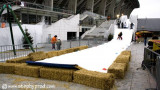 Stade Charléty animation neige