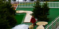 Stade Charléty. Charléty sur neige 2008. Un mini golf et une piste de ski.