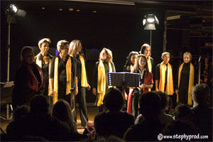 Reportage photos à la tour montparnasse, concert de gospel du 29 décembre 2007, sortie  paris, pour les enfants et leurs parents