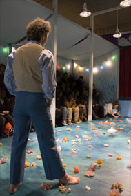 Spectacle de danse pour les enfants  partir de 4 ans Le cheval de bleu Compagnie Agora Theater. festival Spectacles en recommandés organisés par la Ligue de L'enseignement (FOL)