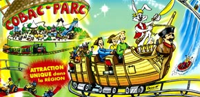 Cobac parc, le parc de loisirs de toute la famille en Haute Bretagne.