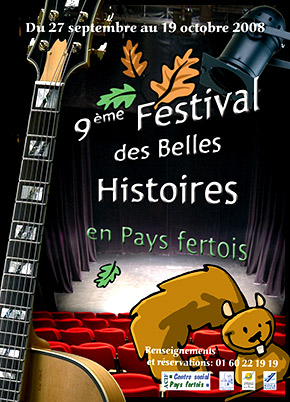 Le festival pour enfants. l'affiche et la programmation des Spectacles jeune public du festival.