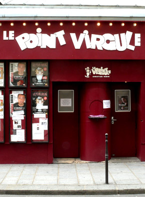 Le théâtre pour enfants Le Point Virgule. l'affiche et la programmation des Spectacles jeune public de la salle de spectacle.