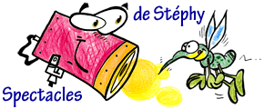 Tous les spectacles pour enfants, du concert au conte musical, spectacles jeune public produits, cr&eacute;&eacute;s, r&eacute;alis&eacute;s par St&eacute;phy et son &eacute;quipe.