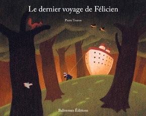 La couverture du livre pour enfants sélectionné. Le dervier voyage.