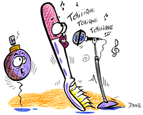 Un coloriage gratuit pour enfants. Une illustration pour les enfants de Dang. Un cadeau de l'illustrateur de presse Dang, il est offert gratuitement sur coloriages pour enfants.com.