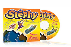 CD enfants, disques chansons et musiques de Stéphy. 14 chansons originales pour les enfants.