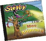 les chansons pour enfants de stphy sur cd, les disques pour enfants de stphy