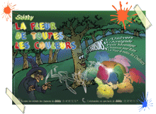 Spectacle, th�atre pour enfants, conte musical la Fleur de toutes les Couleurs