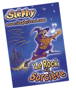 spectacles enfants de St�phy Le Rock de la Sorci�re pour jeune public en centre culturel th��tres �coles centres de loisirs