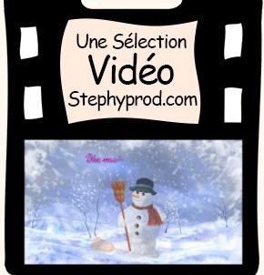 Vidéo Chanson bonhomme de neige, Croqu' la Lune pour les enfants et les bébés.