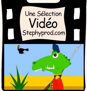 Vidéo Chanson les crocodiles sur les bords du Nil pour les enfants et les bébés.